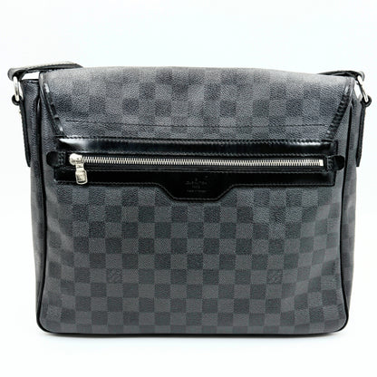 LOUIS VUITTON Daniel MM Damier Graphite N58029 Shoulder Bag