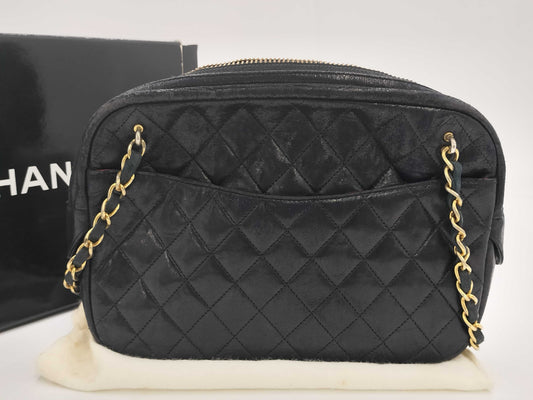 CHANEL Chain Shoulder Tote Bag
