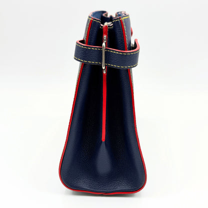 LOUIS VUITTON Epi Twist Tote in Indigo Blue M54980 Shoulder Bag/Handbag