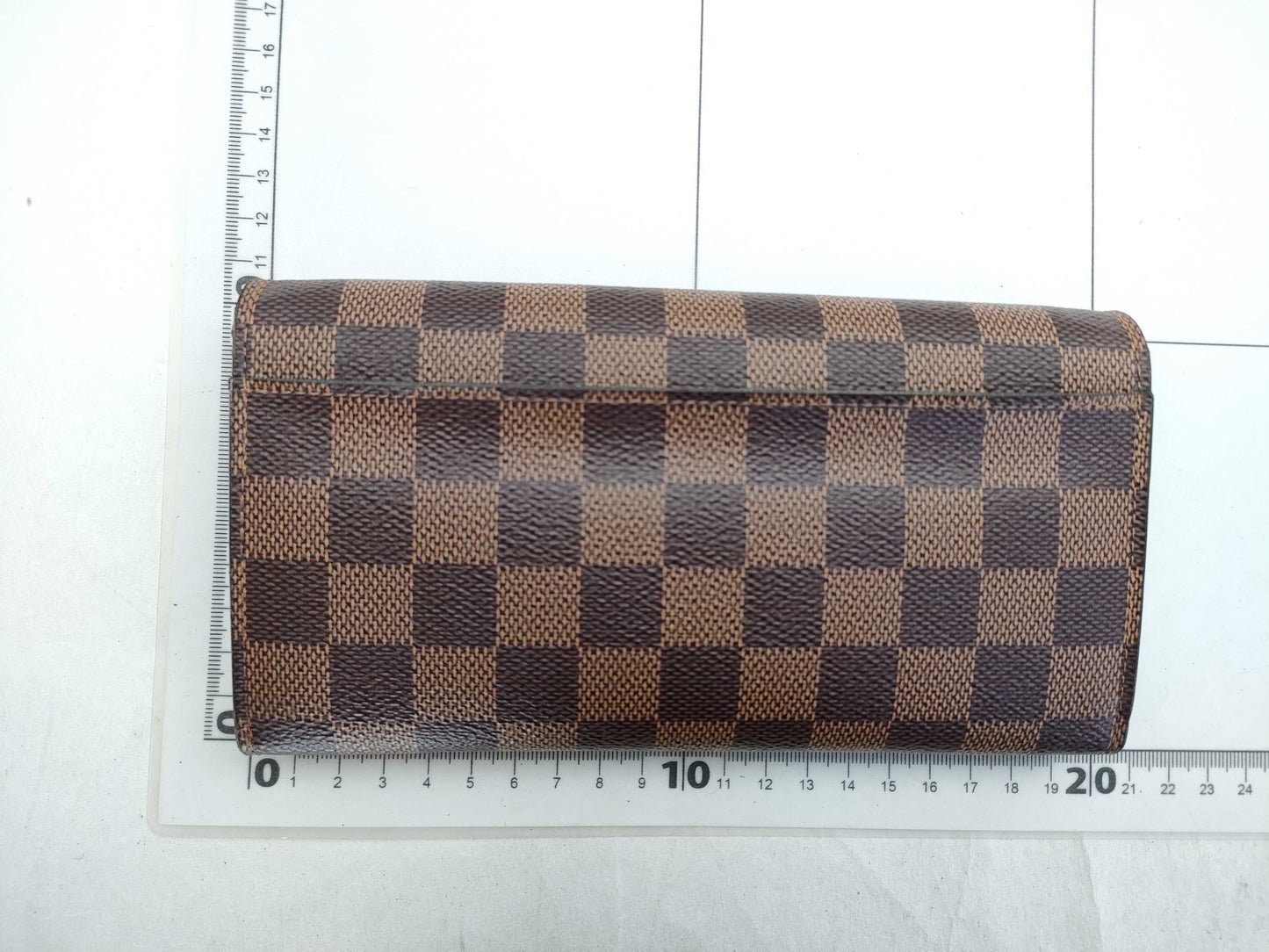 LOUIS VUITTON Damier Portefeuille Sarah N63209 MI3129 Wallet