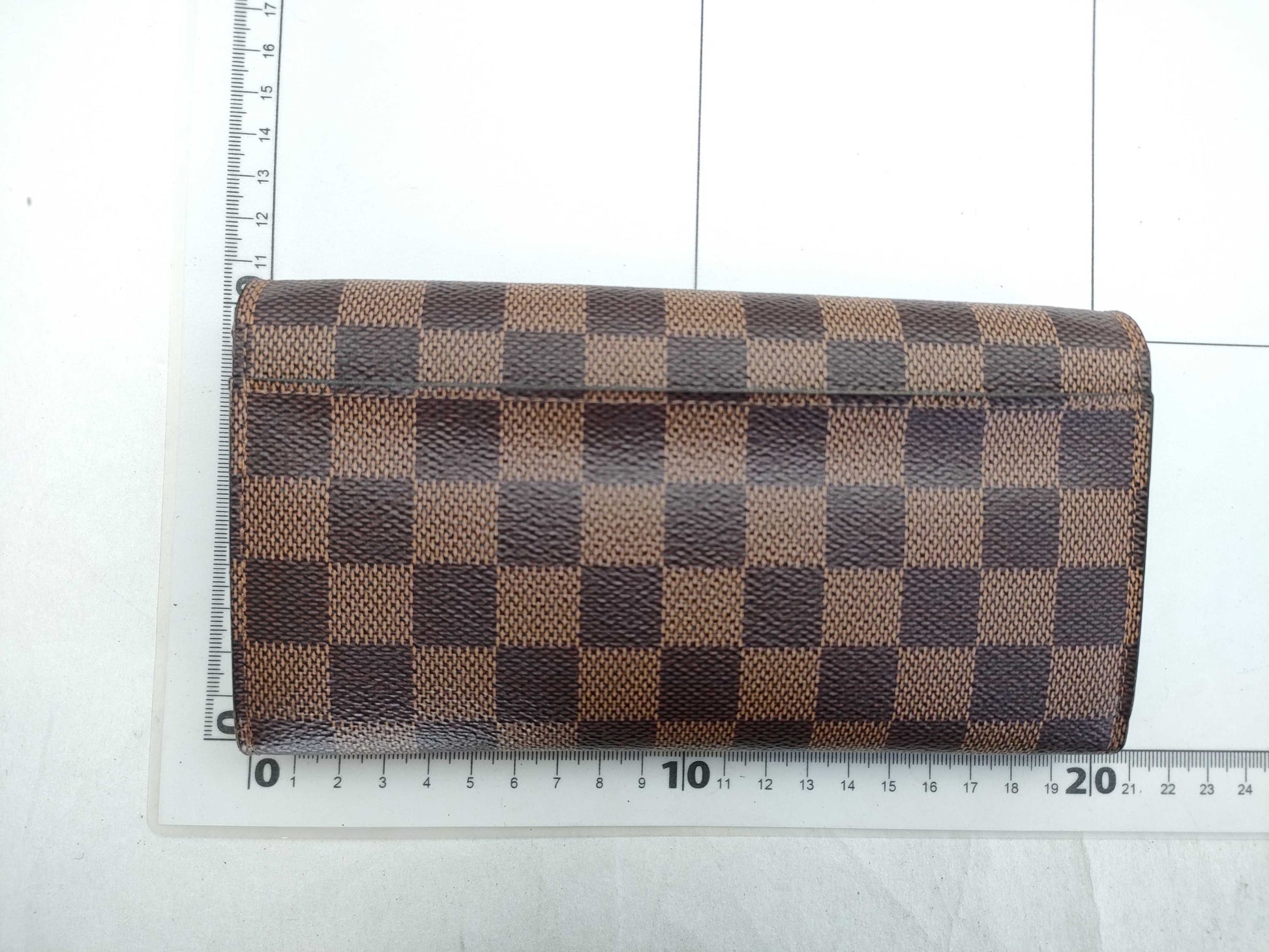 LOUIS VUITTON Damier Portefeuille Sarah N63209 MI3129 Wallet
