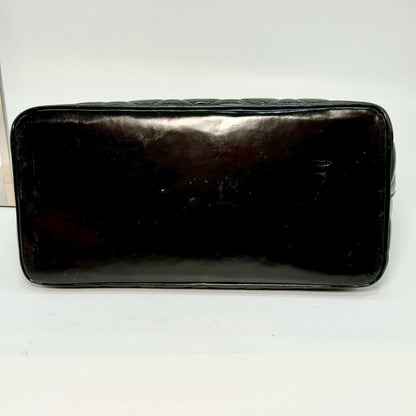 CHANEL Patent Leather Reissue Tote Bag, Black, 6365545