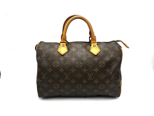 LOUIS VUITTON Speedy 30 Monogram Bag