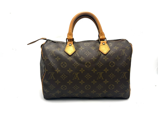 LOUIS VUITTON Speedy 30 Monogram Bag