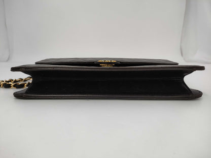 CHANEL Matelasse Push Lock Shoulder Bag
