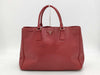 PRADA Prada Saffiano Red Tote Bag Handbag