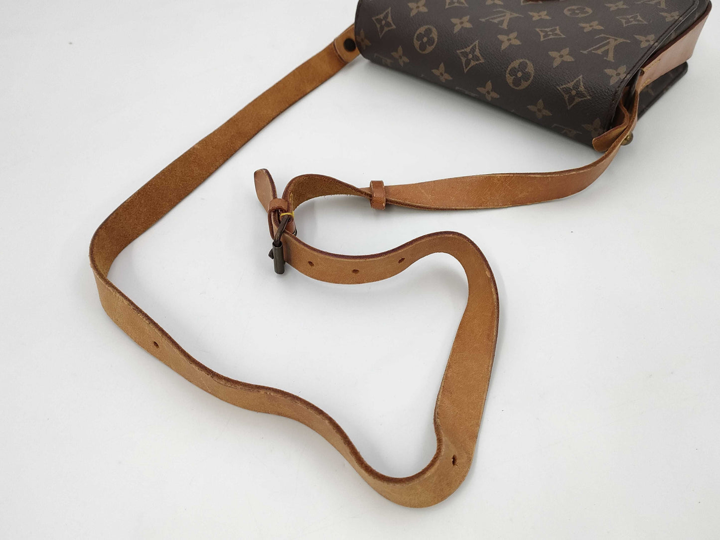 LOUIS VUITTON Monogram Cartesiere MM 864SL Shoulder Bag