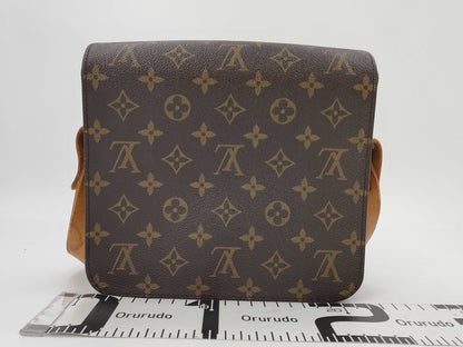 LOUIS VUITTON Monogram Cartesiere MM 864SL Shoulder Bag