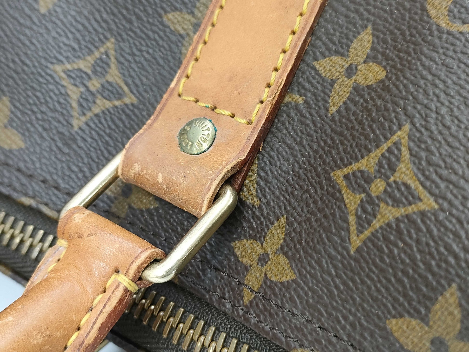 LOUIS VUITTON Monogram Keepall Bandouliere 60 VI0933 Handbag