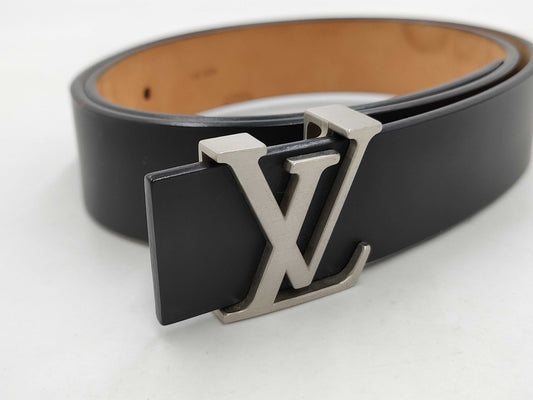 LOUIS VUITTON Nomade Ceinture with LV Initials in Noir, M6901V/LB0094 Belt