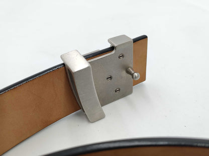 LOUIS VUITTON Nomade Ceinture with LV Initials in Noir, M6901V/LB0094 Belt