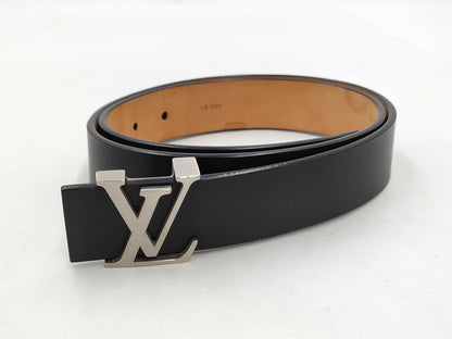 LOUIS VUITTON Nomade Ceinture with LV Initials in Noir, M6901V/LB0094 Belt