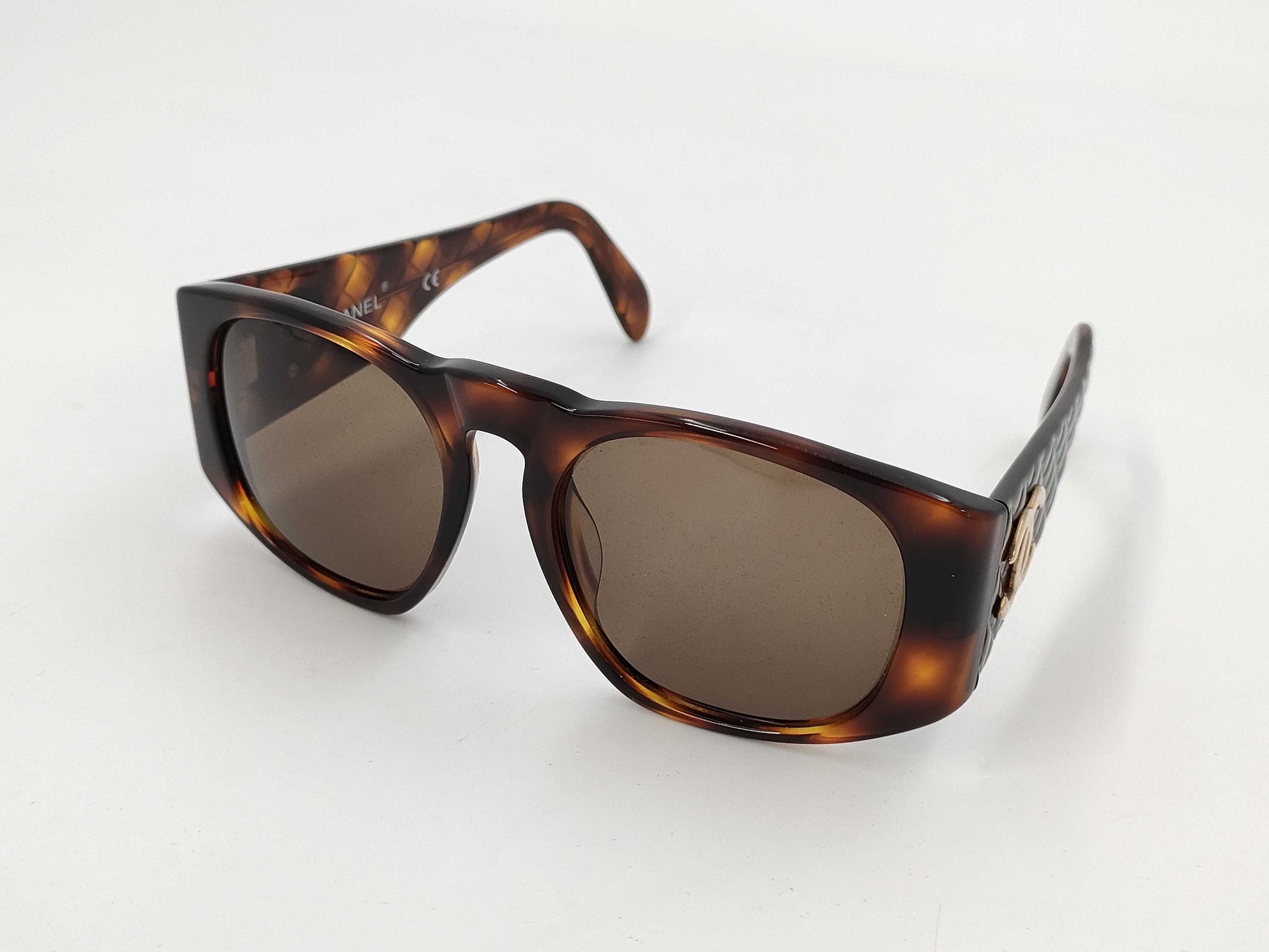 CHANEL Chanel 01450 91235 Tortoiseshell Sunglasses/Glasses