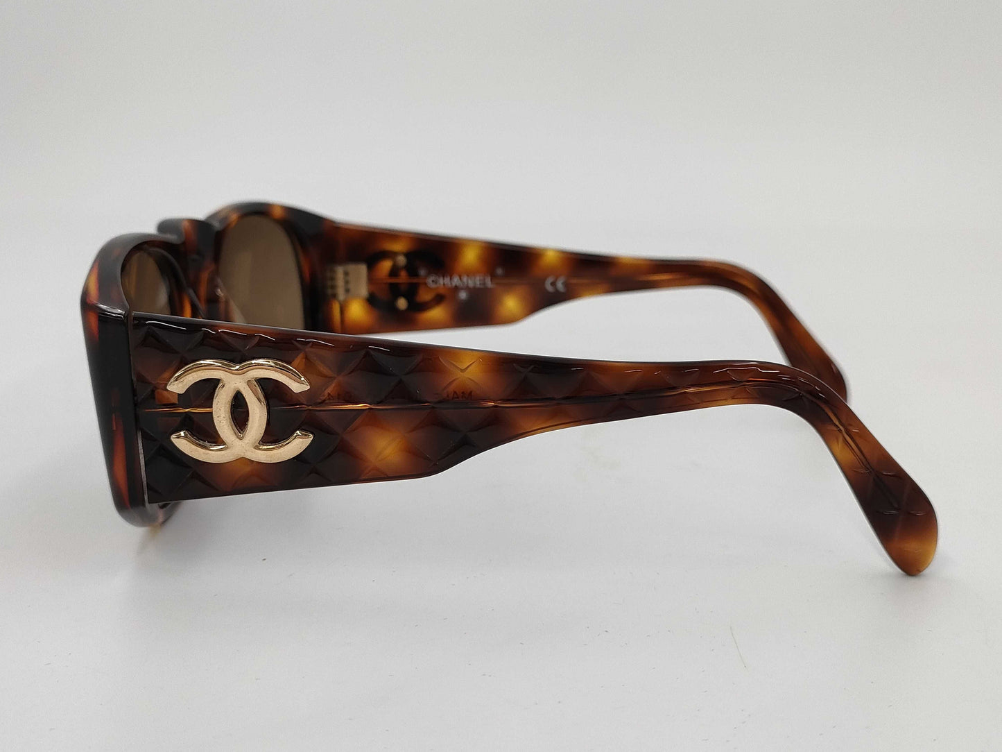 CHANEL Chanel 01450 91235 Tortoiseshell Sunglasses/Glasses