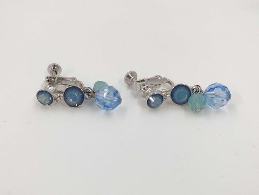 GIVENCHY Blue Stone Earrings