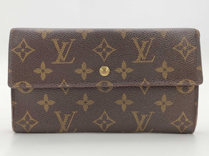 LOUIS VUITTON Monogram Tri-fold Wallet
