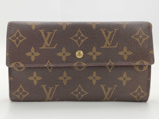 LOUIS VUITTON Monogram Tri-fold Wallet