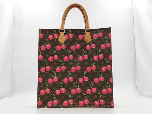 LOUIS VUITTON Monogram Cherry/LV x TM Sac Plat M95010 MI0015 Handbag