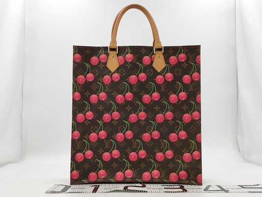 LOUIS VUITTON Monogram Cherry/LV x TM Sac Plat M95010 MI0015 Handbag