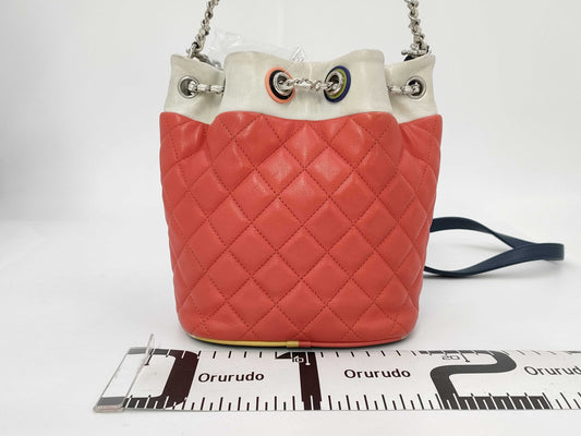 CHANEL Drawstring 2-Way Bag Shoulder Bag