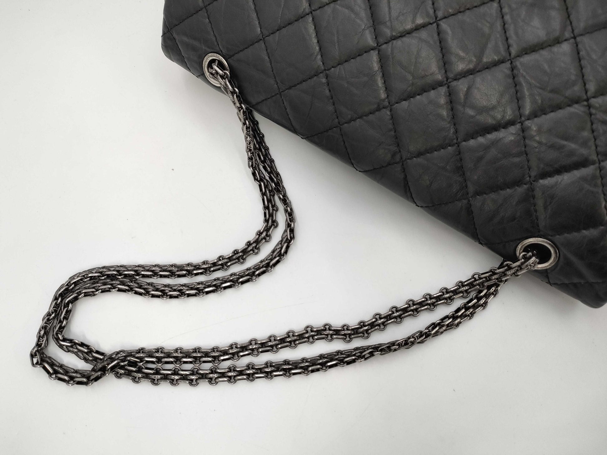 CHANEL 2.55 Deca Matelasse Chain Shoulder Bag A37590 Shoulder Bag