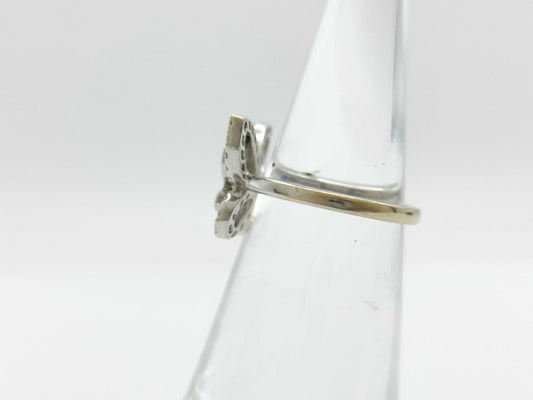 GRAFF Butterfly Silhouette Diamond WG Au750 3.5g Ring 