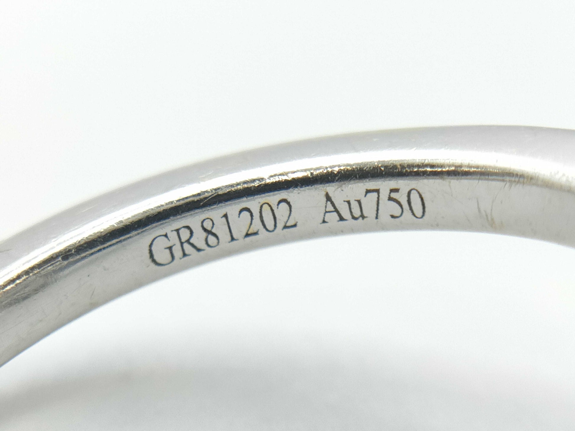 GRAFF Butterfly Silhouette Diamond WG Au750 3.5g Ring 