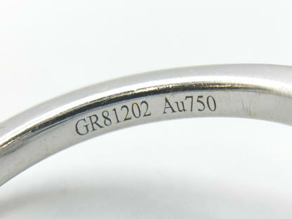 GRAFF Butterfly Silhouette Diamond WG Au750 3.5g Ring 