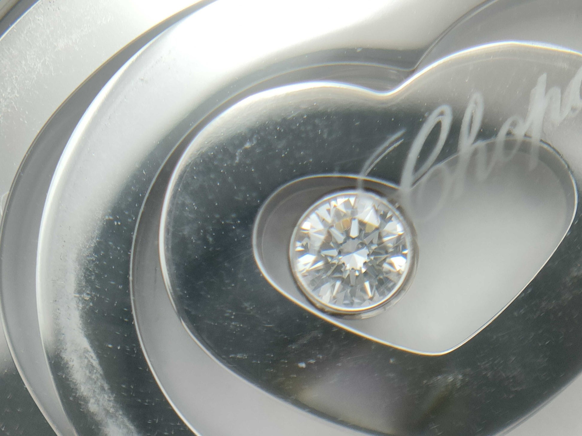 Chopard Happy Split Heart 1PD 79/5502 WG 750 42.5g Necklace 