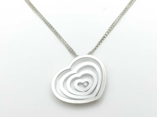 Chopard Happy Split Heart 1PD 79/5502 WG 750 42.5g Necklace 