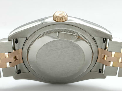 ROLEX 116231G V386480 White Dial Men's Watch