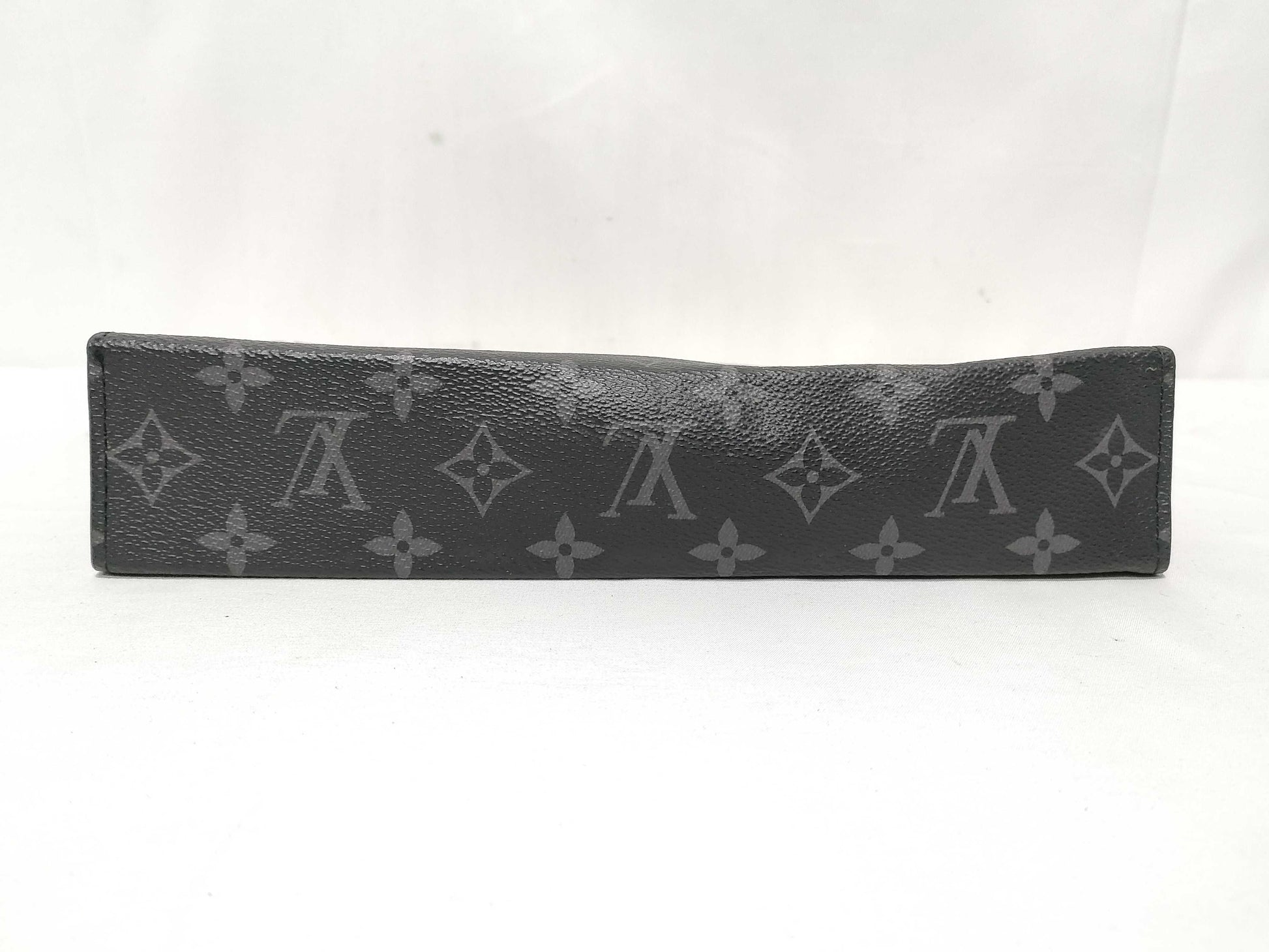 LOUIS VUITTON Monogram ID-Louis Vuitton Monogram Eclipse Pochette Voyage M61692 Black Second Bag