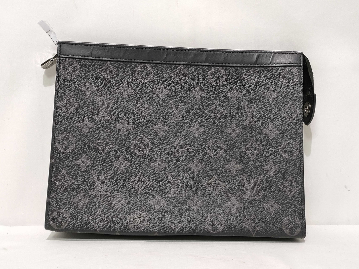 LOUIS VUITTON Monogram ID-Louis Vuitton Monogram Eclipse Pochette Voyage M61692 Black Second Bag