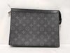 LOUIS VUITTON Monogram ID-Louis Vuitton Monogram Eclipse Pochette Voyage M61692 Black Second Bag