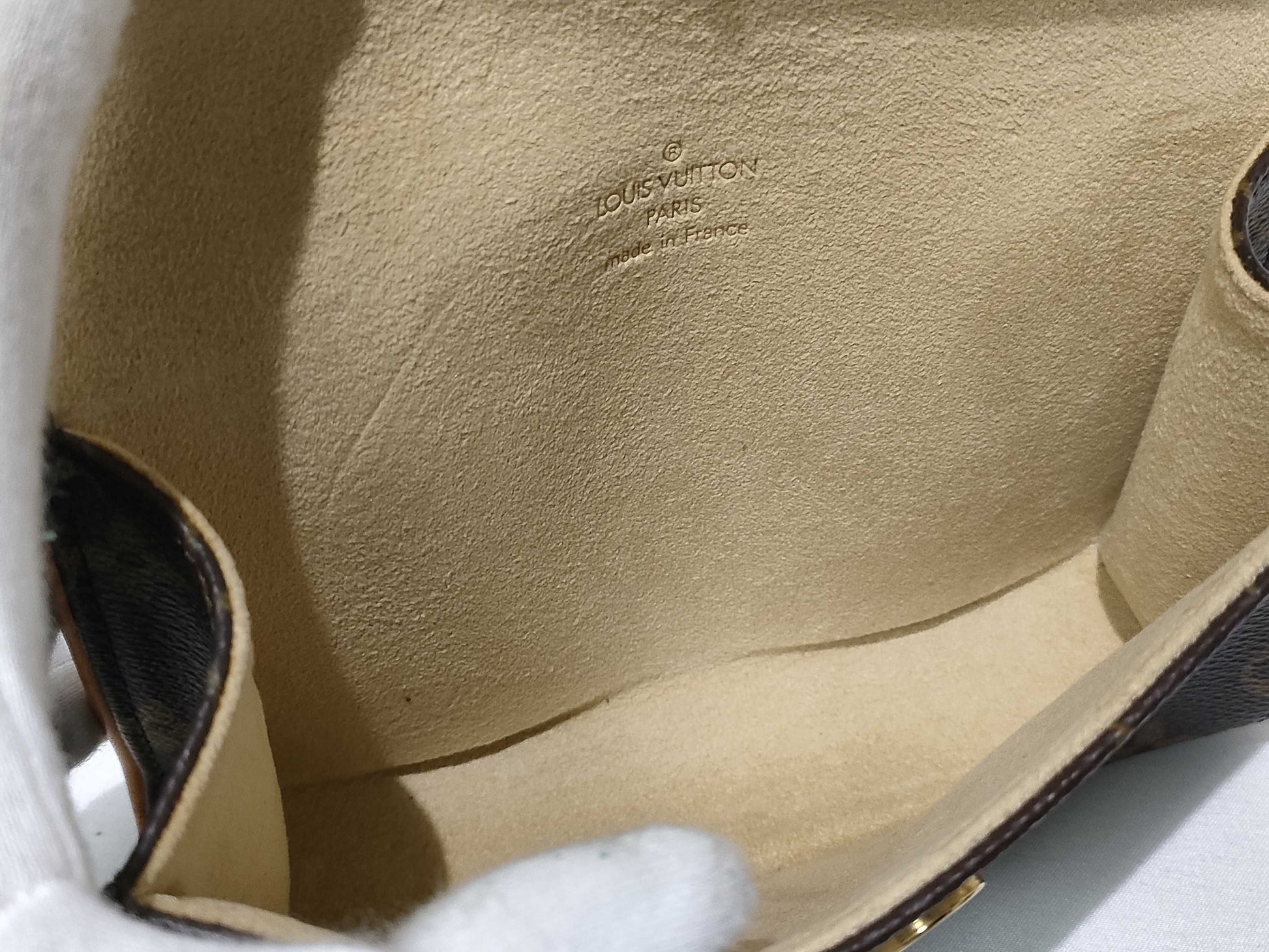 LOUIS VUITTON Monogram SG-Louis Vuitton Monogram Pochette Florentine M51855 Brown FL0015 Waist Bag