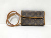 LOUIS VUITTON Monogram SG-Louis Vuitton Monogram Pochette Florentine M51855 Brown FL0015 Waist Bag