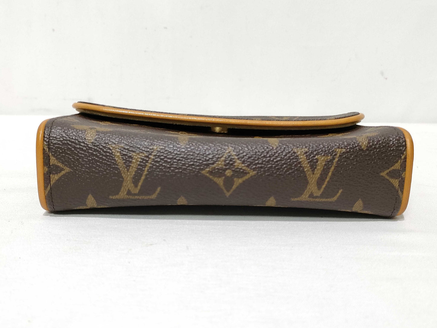 LOUIS VUITTON Monogram SG-Louis Vuitton Monogram Pochette Florentine M51855 Brown FL0015 Waist Bag