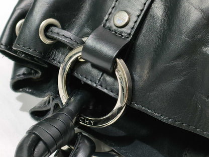 GIVENCHY SG - Givenchy Leather Shoulder Bag Black Handbag