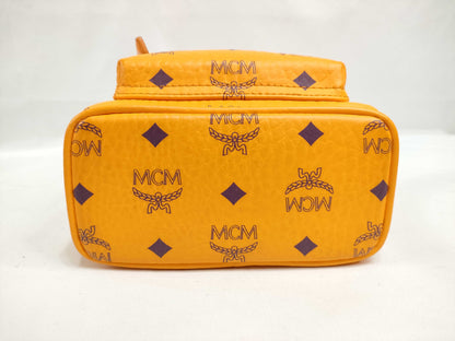 MCM ID-MCM Visetos Leather x Studs Backpack Rucksack
