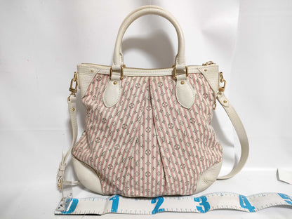 LOUIS VUITTON Monogram HK-Louis Vuitton M95494 SR4017 Minilan Marina PM Monogram Pink/White 2ways Bag Handbag