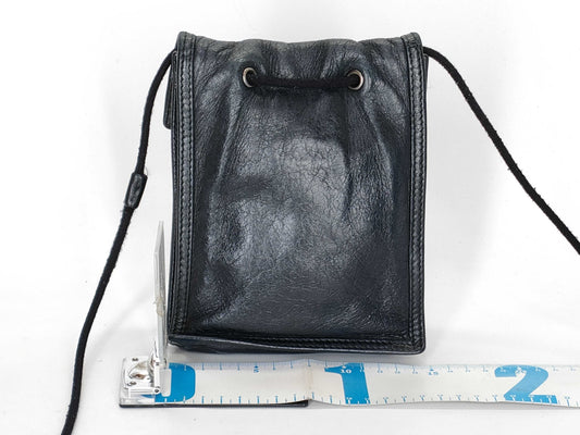 BALENCIAGA Explorer Leather Shoulder Bag Black 532298 Shoulder Bag
