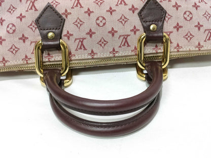 LOUIS VUITTON Monogram Denim ID-Louis Vuitton Monogram Canvas Mini Alma Ron M92207 #MI1012 Handbag