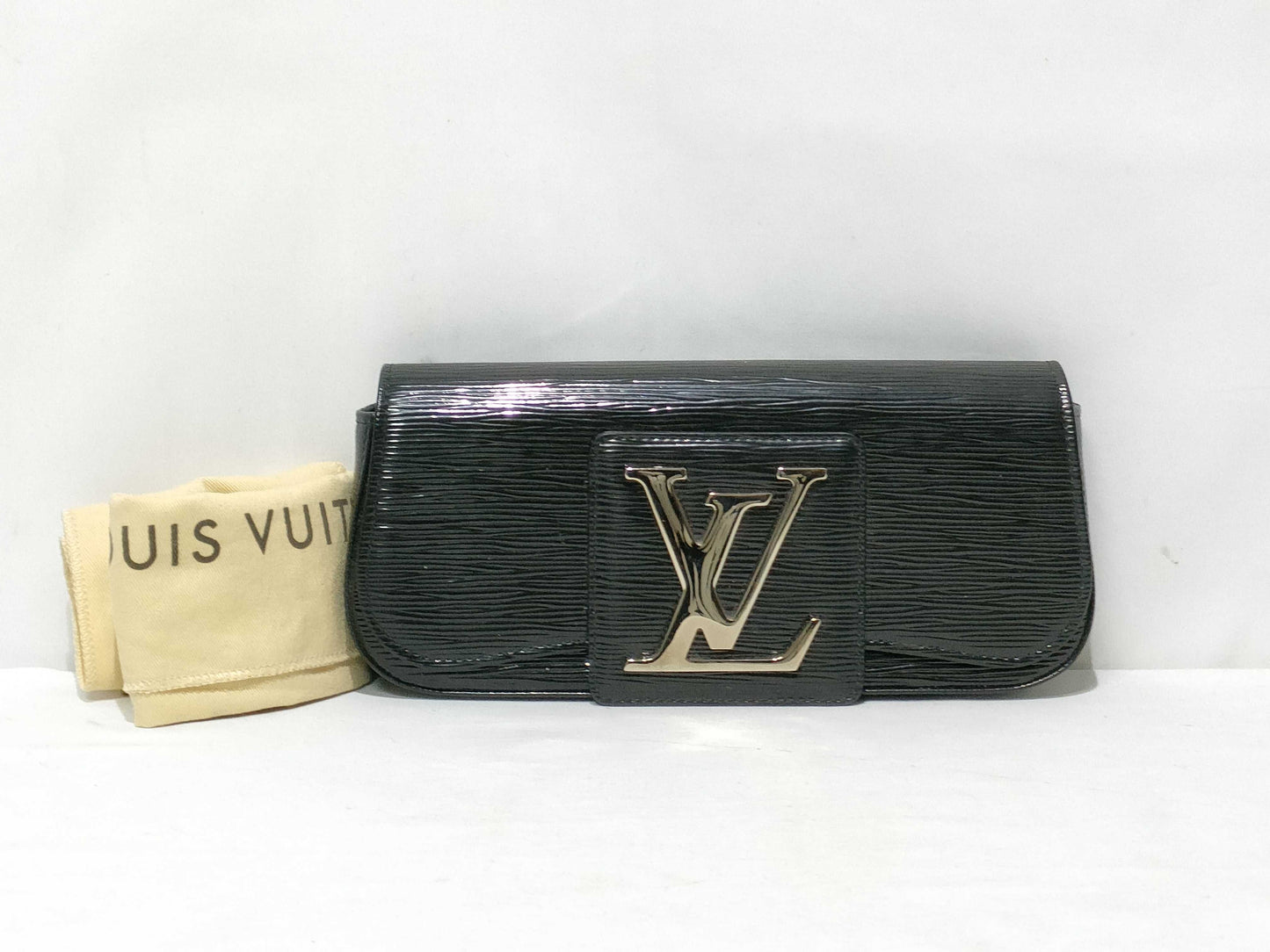 LOUIS VUITTON Epi ID-Louis Vuitton Epi Leather Electric Pochette Sobe M4029N #PL2133 Second Bag