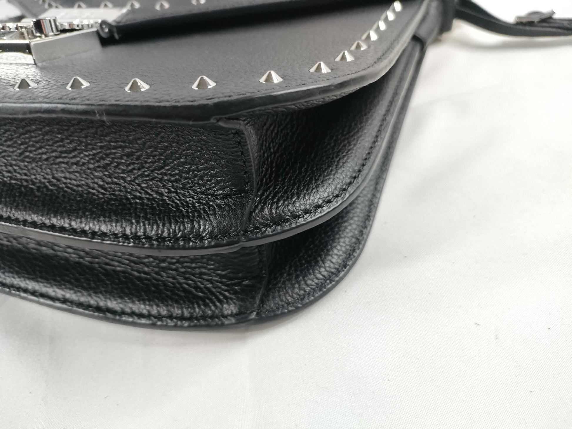 MCM SG-MCM Patricia Leather Shoulder bag Black Shoulder Bag