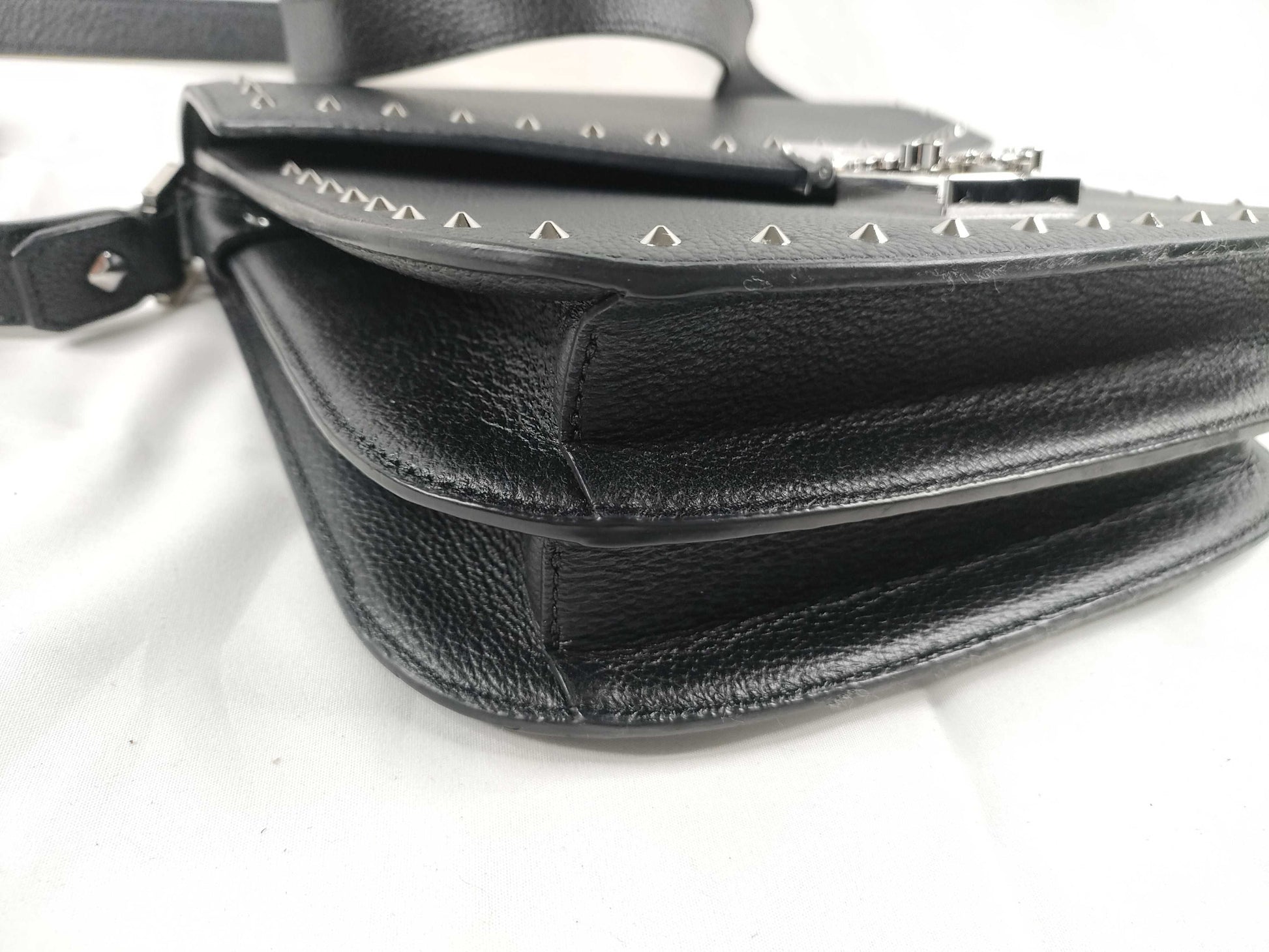 MCM SG-MCM Patricia Leather Shoulder bag Black Shoulder Bag
