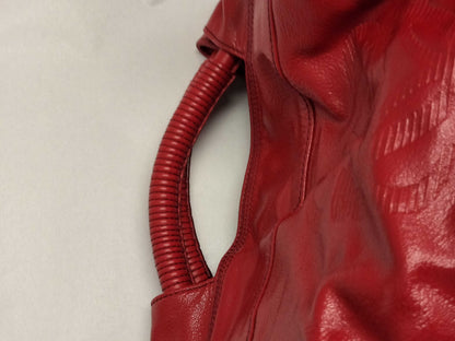 LOEWE SG-Loewe Nappa Aire Patent leather Hand bag Red Handbag