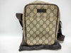 GUCCI GG Supreme Gucci GG Supreme PVCx Leather Shoulder Bag Beige 122754 Shoulder Bag