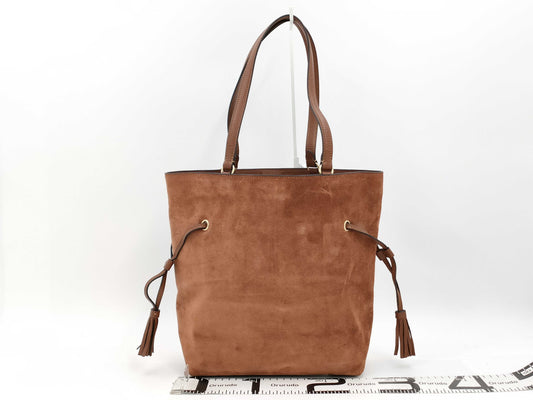 COACH Coach Tote Bag Suede Tote Bag