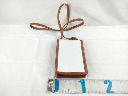 BURBERRY Monogram Hardware Canvas Shoulder Bag Shoulder Bag