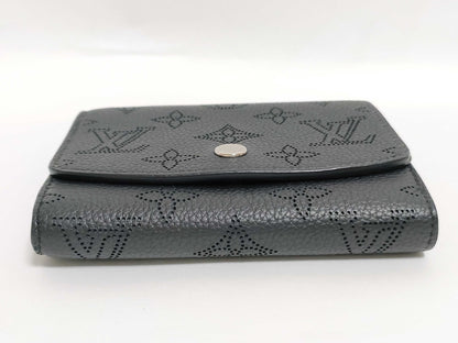 LOUIS VUITTON Mahina Monogram Punched Folding Wallet IC Reactive Wallet